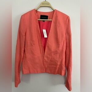 Banana Republic Factory NWT linen blazer jacket size 6